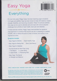 Easy Yoga For Everything With Peggy Cappy 10-Disc Set