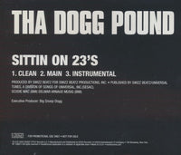 Tha Dogg Pound: Sittin On 23's 3-Track Promo w/ Back Artwork