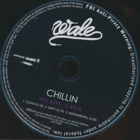 Wale: Chillin 3-Track Promo w/ Back Artwork