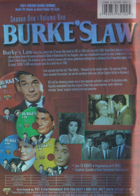 Burke's Law: Season One Volume 1 4-Disc Set - NeverDieMedia