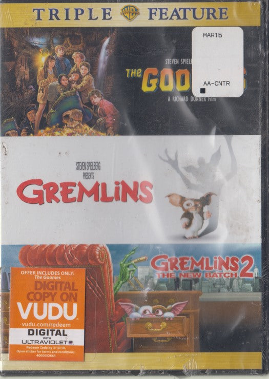 The Goonies / Gremlins / Gremlins 2: The New Batch