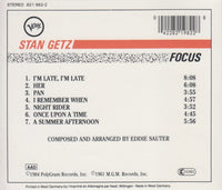 Stan Getz: Focus West Germany