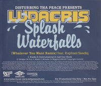 Ludacris: Splash Waterfalls (Whatever You Want Remix) 3-Track Promo - NeverDieMedia