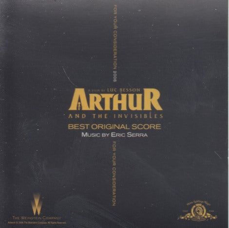 Arthur And The Invisibles: Best Original Score 18-Track FYC Promo
