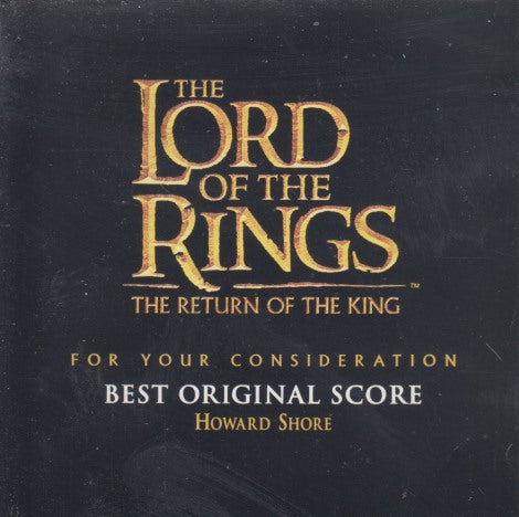 The Lord Of The Rings: The Return Of The King: Best Original Score 19-Track FYC Promo 2-Disc Set - NeverDieMedia