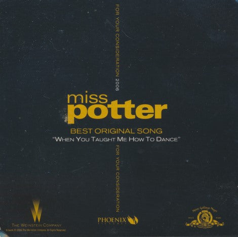 Miss Potter: Best Original Song: When You Taught Me How To Dance FYC Promo