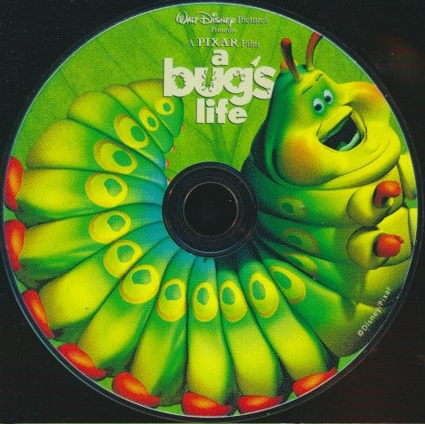 A Bug's Life: Original Soundtrack Promo w/ Back Artwork
