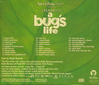A Bug's Life: Original Soundtrack Promo w/ Back Artwork