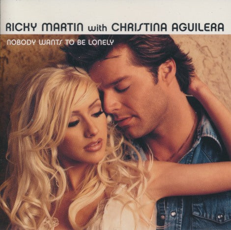 Ricky Martin With Christina Aguilera: Nobody Wants To Be Lonely 2-Track Promo