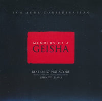 Memoirs Of A Geisha: Best Original Score FYC