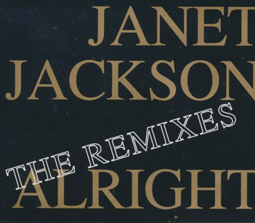 Janet Jackson: Alright: The Remixes 7-Track Promo