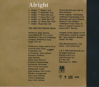 Janet Jackson: Alright: The Remixes 7-Track Promo