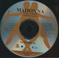 Madonna: Take A Bow: Remixes/Edits 5-Track Promo w/ Back Artwork