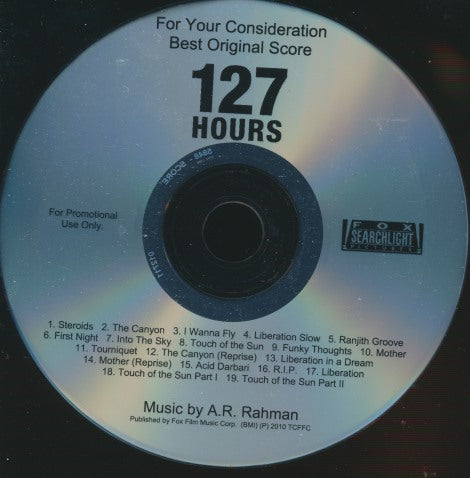127 Hours: Best Original Score FYC Promo w/ No Artwork
