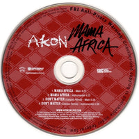 Akon: Mama Africa 4-Track Promo w/ Back Artwork