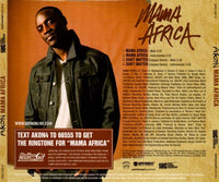 Akon: Mama Africa 4-Track Promo w/ Back Artwork