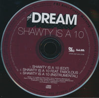 The-Dream: Shawty Is A 10 3-Track Promo w/ Back Artwork
