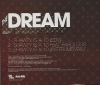 The-Dream: Shawty Is A 10 3-Track Promo w/ Back Artwork
