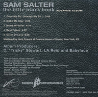 Sam Salter: The Little Black Book: Advance Album 5-Track Promo