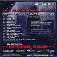 Sway & King Tech: Back 2 Basics Album Sampler