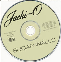 Jacki-O: Sugar Walls 5-Track Promo w/ Back Artwork