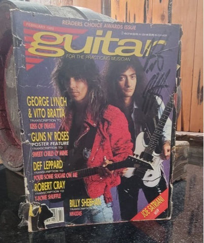 Guitar For The Practicing Musician February 1989 Signed
