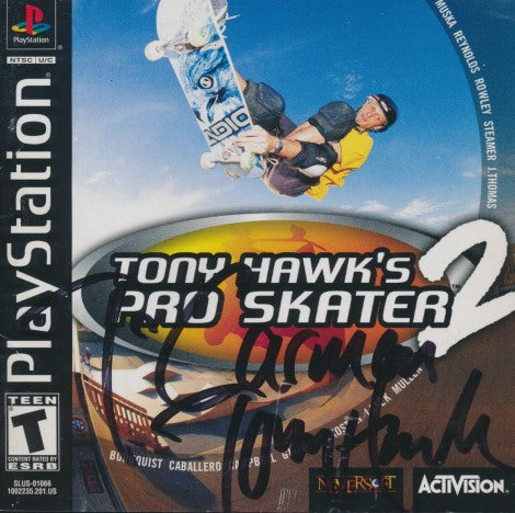 Tony Hawk's Pro Skater 2 Signed