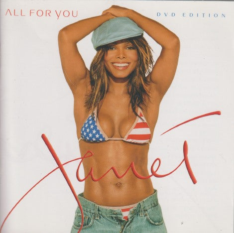 Janet Jackson: All For You Special Limited Edition DVD 2-Disc Set w/ Cracked Case & Drill Hole