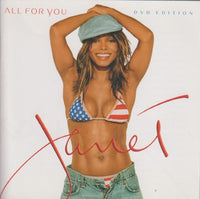 Janet Jackson: All For You Special Limited Edition DVD 2-Disc Set w/ Cracked Case & Drill Hole