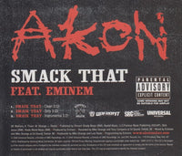 Akon: Smack That 3-Track Promo w/ Back Artwork