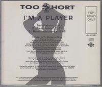 Too $hort: I'm A Player 3-Track Promo w/ Hype Sticker