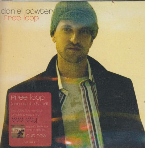 Daniel Powter: Free Loop (One Night Stand) 2-Track w/ Hype Sticker