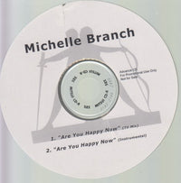 Michelle Branch: Are You Happy Now 2-Track Advance Promo