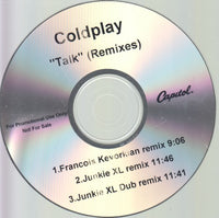 Coldplay: Talk (Remixes) 3-Track Promo