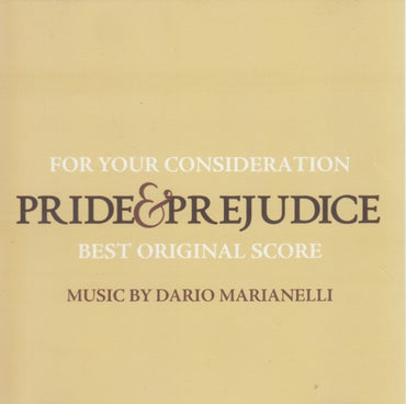 Pride & Prejudice: Best Original Score 17-Track FYC Promo