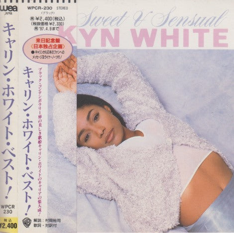 Karyn White: Sweet & Sensual Japan w/ Obi Strip & Lyric Sheet