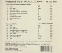 Pocket Songs: You Sing The Hits Of: Michael Jackson w/ Lyric Book