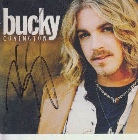 Bucky Covington: Bucky Covington Signed w/ Artwork Only