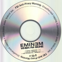 Eminem: When I'm Gone 3-Track Promo w/ Back Artwork