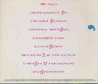 Prince: Lovesexy Japan w/ Lyric Sheet