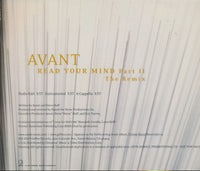 Avant: Read Your Mind: Part II: The Remix 3-Track Promo