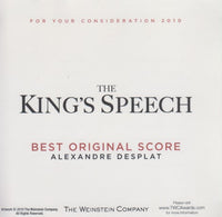 The King's Speech: Best Original Score 18-Track FYC Promo