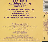 Aaliyah: Age Ain't Nothing But A Number 5-Track Maxi-Single