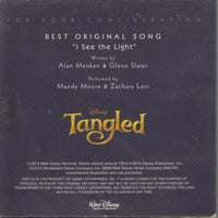 Disney Tangled: Best Original Song: I See The Light 1-Track FYC Promo