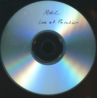 Melanie C: Live At The Paradisio 9-Track Promo w/ Front Artwork