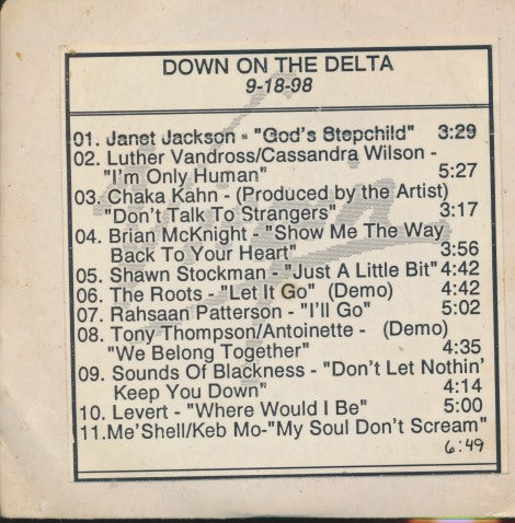 Down On The Delta 11-Track Promo