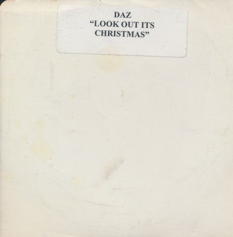 DAZ Feat. Snoop Dogg & Nate Dogg: Look Out Its Christmas 1-Track Promo