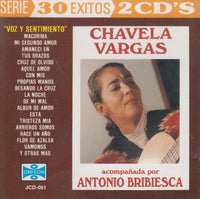 Chavela Vargas: Acompanada Por Antonio Bribiesca Vol. 1 2-Disc Set