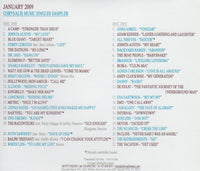 Chrysalis Music Singles Sampler: January 2009 44-Track 2-Disc Set Promo