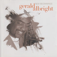 Gerald Albright: New Beginnings w/ Promo Stamp